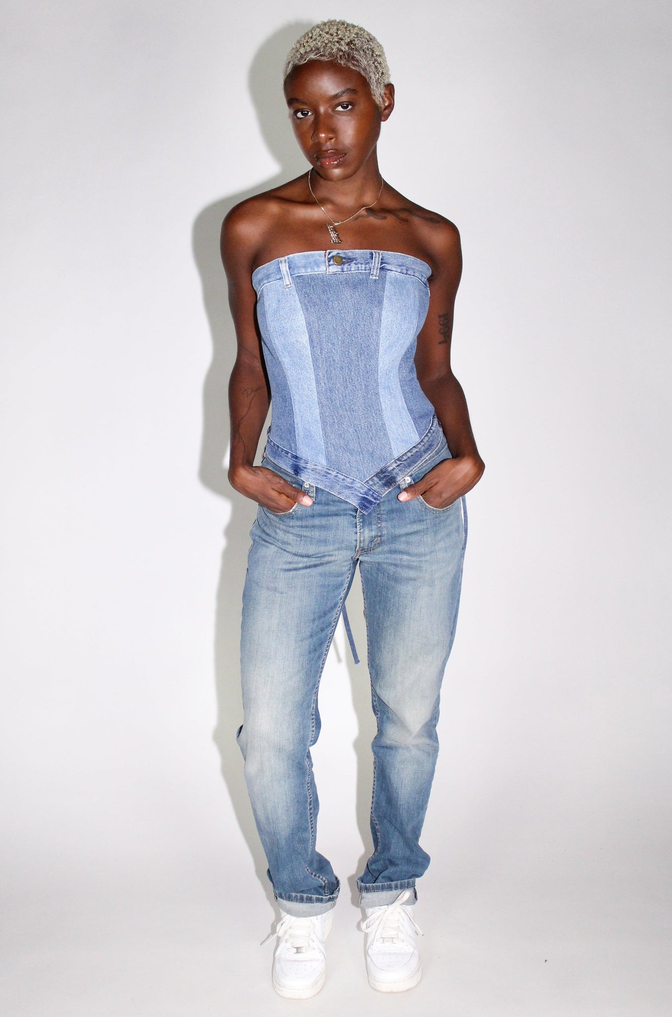 THE DENIM CORSET