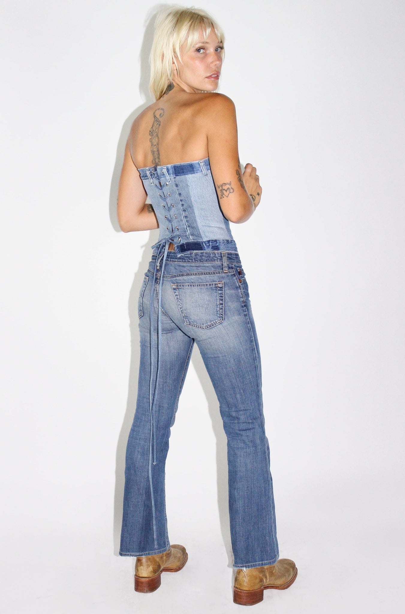 THE DENIM CORSET