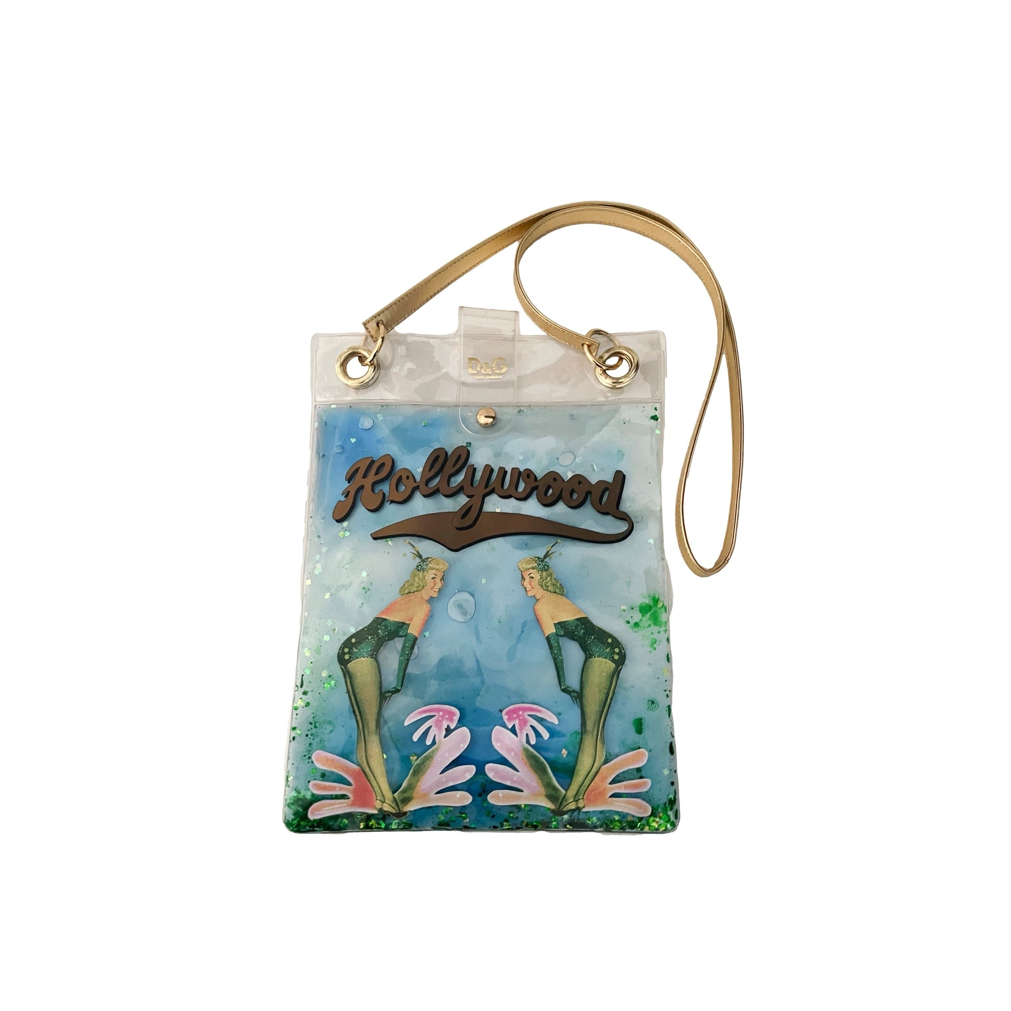 Dolce & Gabbana Mermaid Clear Bag