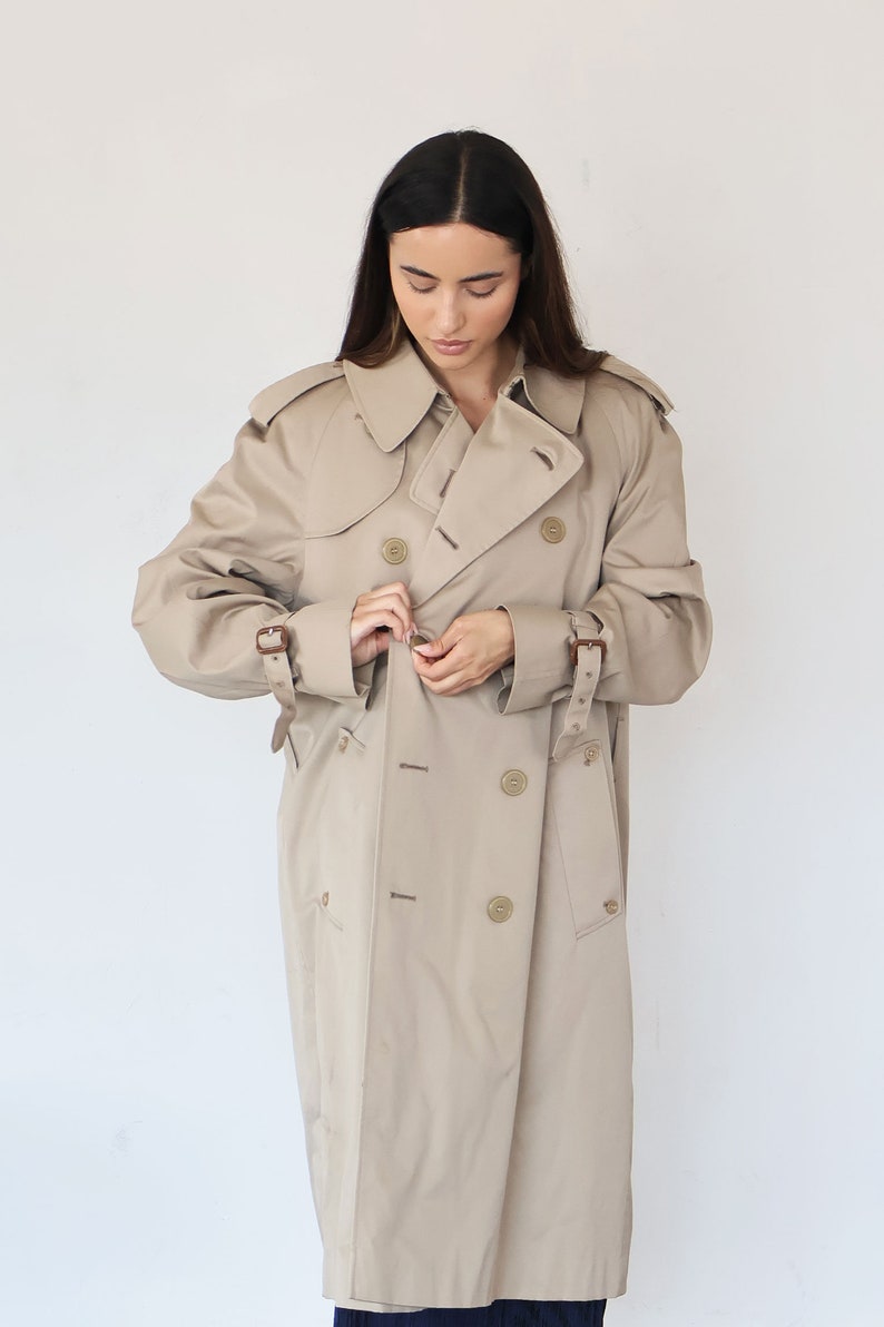 ジャケット・アウター 80s Aquascutum Hyper Long Trench Coat Aquascutum Trench Coat – Display Copy