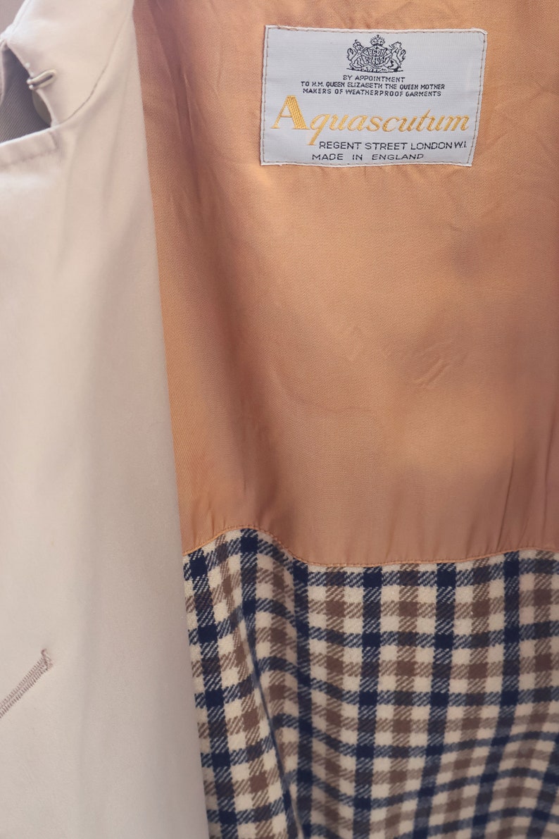 Aquascutum Trench Coat – Display Copy