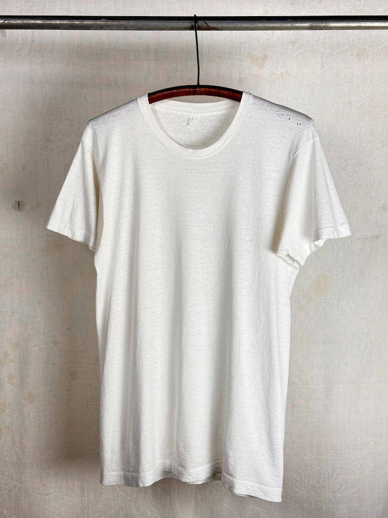 1970s Paper Thin Cotton T Shirt