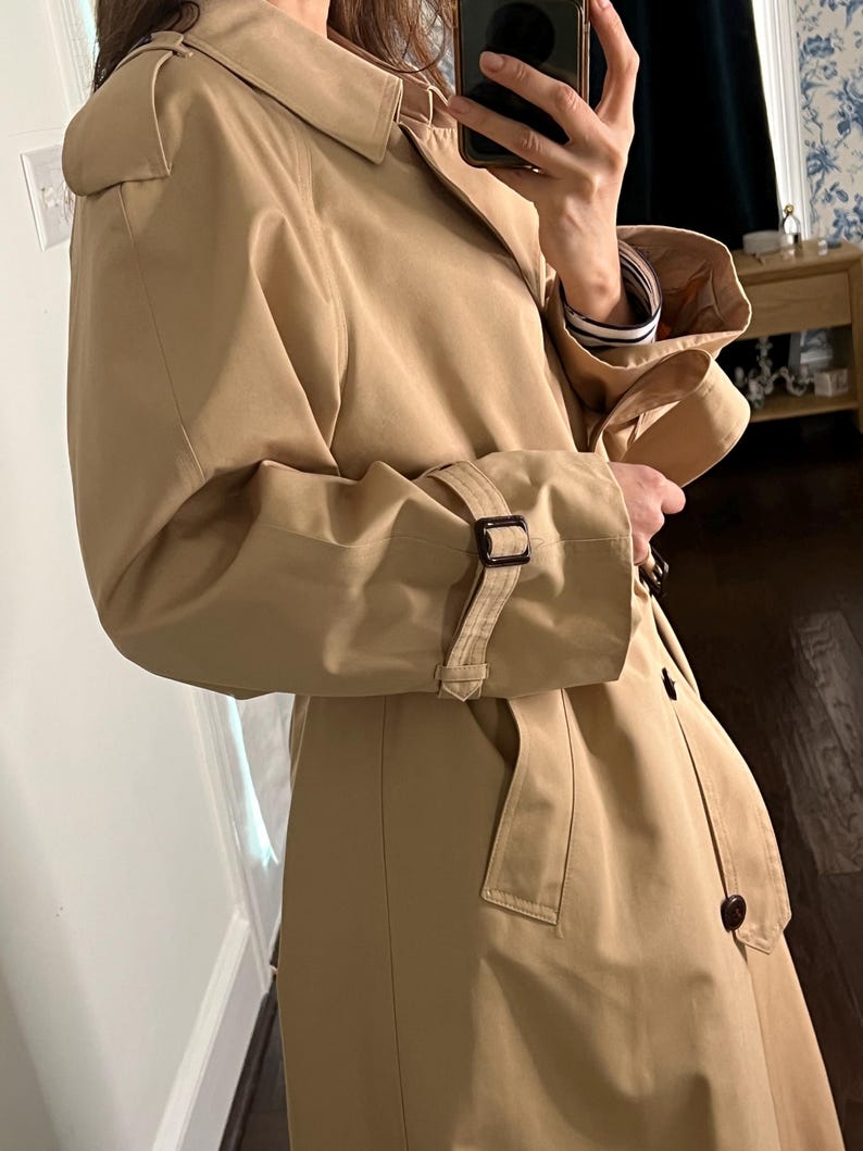 1970s Vintage Trench Coat by Etienne Aigner