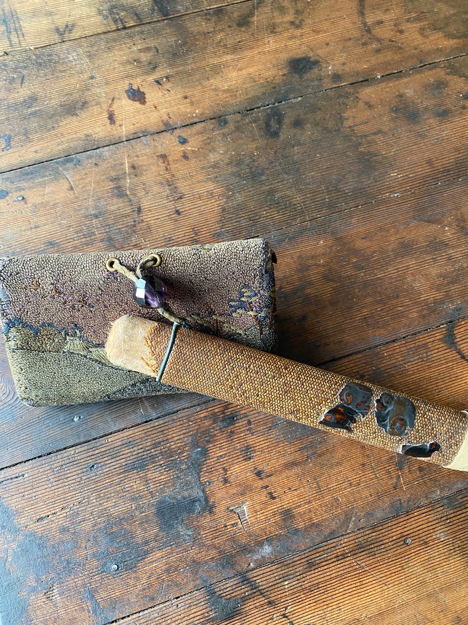 Antique Japanese Tobacco Pouch