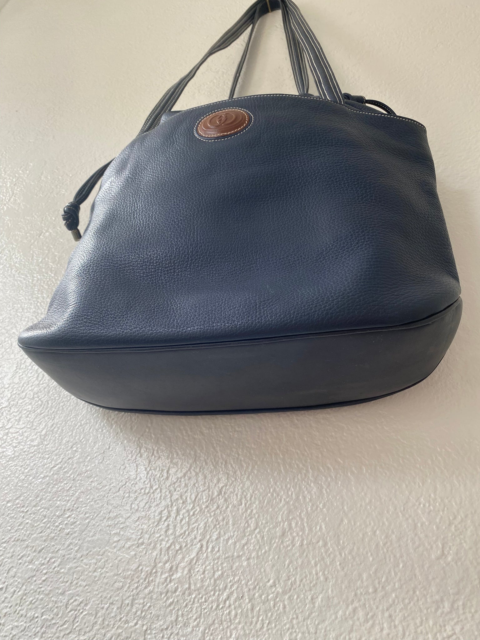 1980’s Denim Blue Gucci Bag