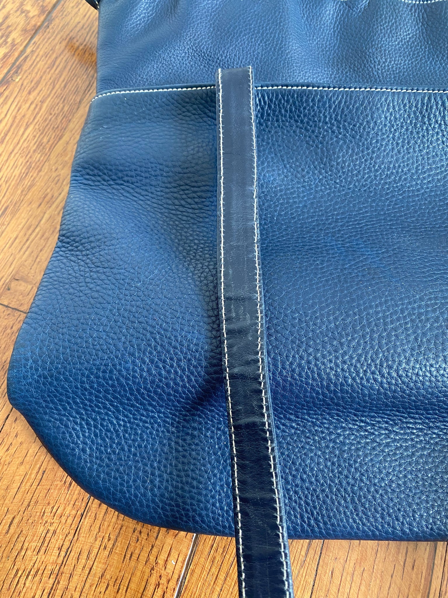 1980’s Denim Blue Gucci Bag