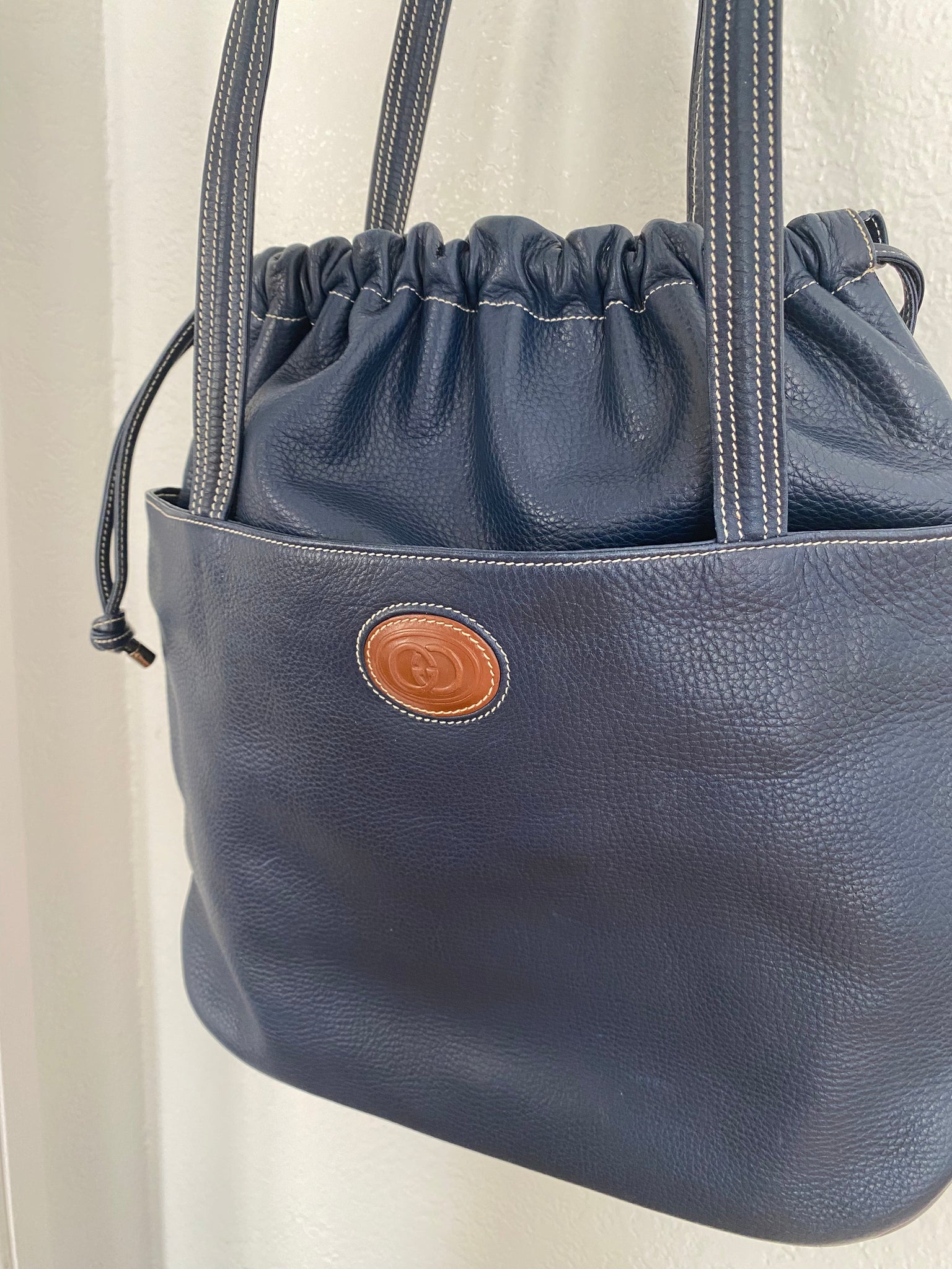 1980’s Denim Blue Gucci Bag