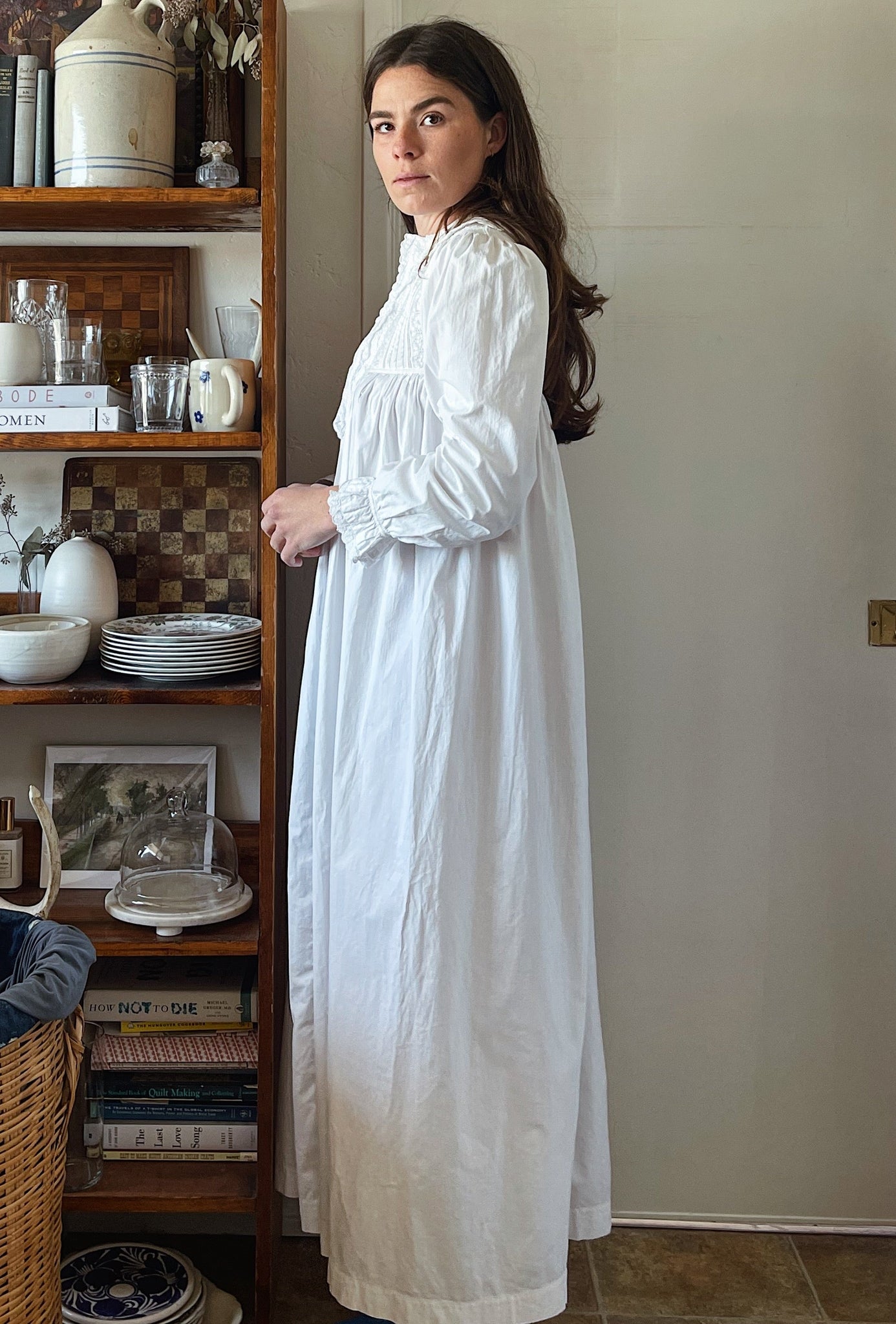 Edwardian Embroidered Nightgown