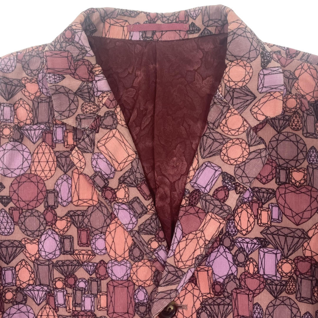 Undercover Gem Print Blazer AW01-02 Sz 2