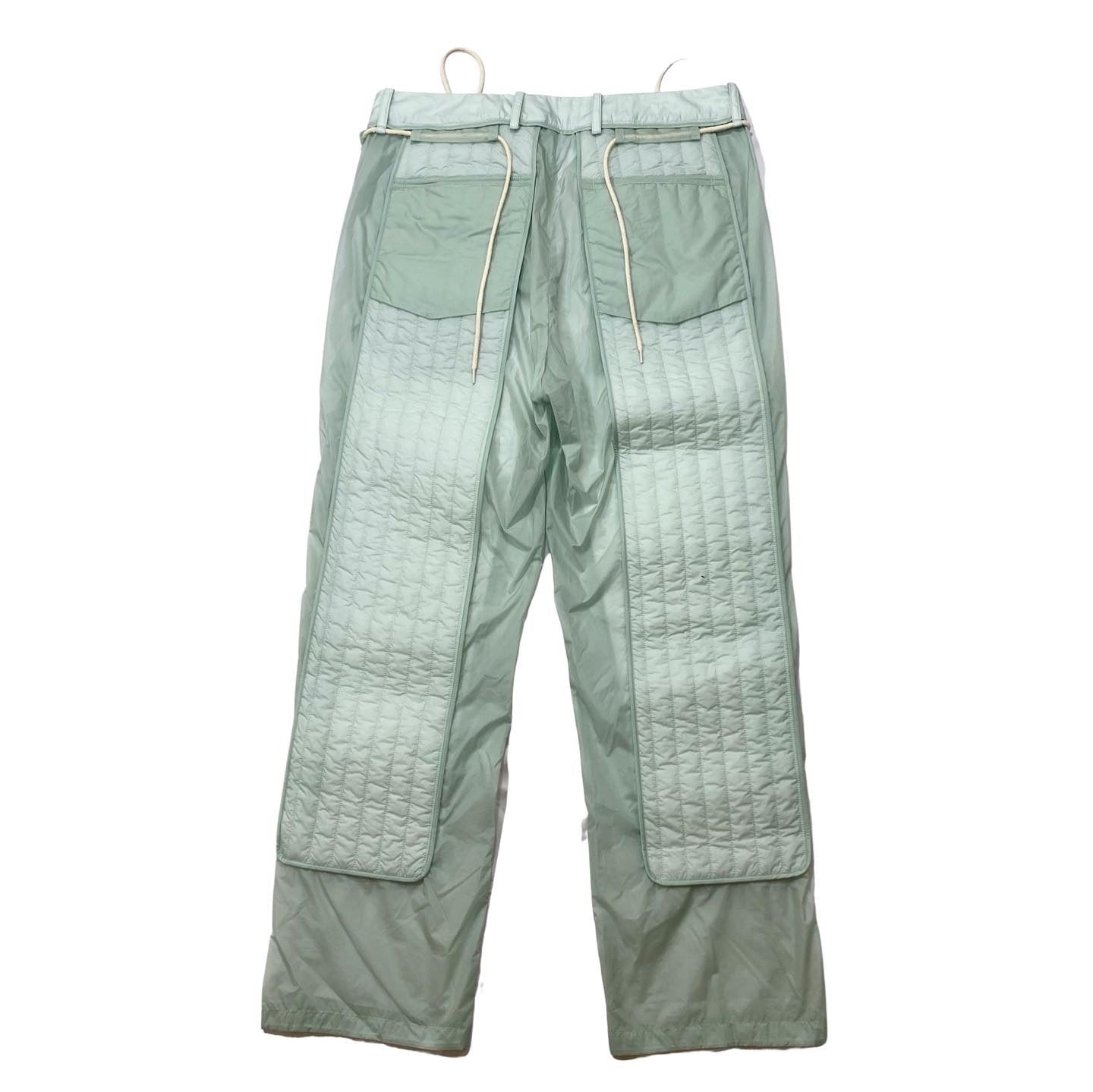 Craig Green Quilted Skin Ice Blue Trousers SS20 Medium/32