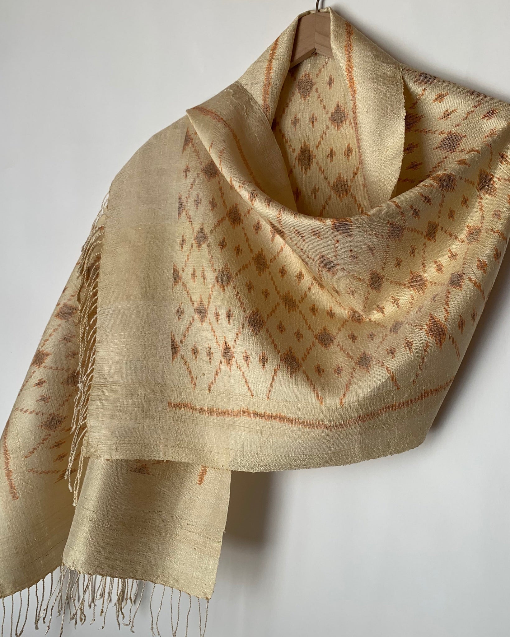 Ikat Scarf Creamsicle