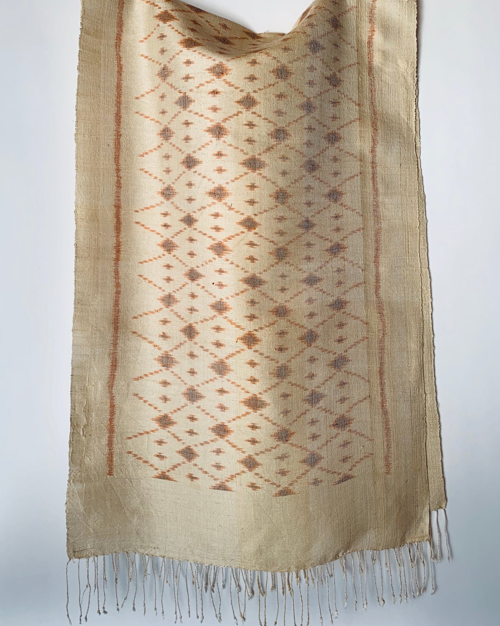 Ikat Scarf Creamsicle