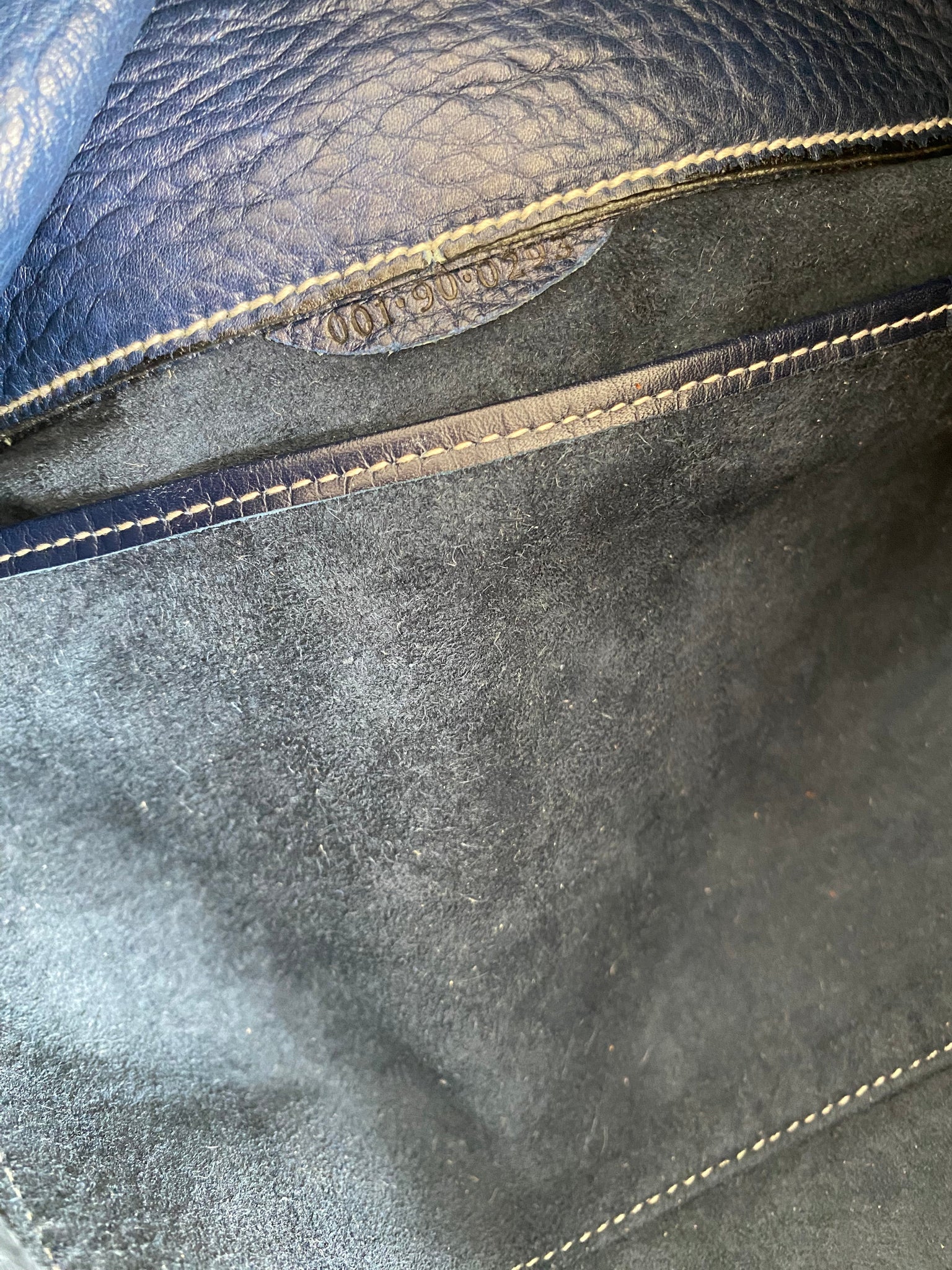 1980’s Denim Blue Gucci Bag