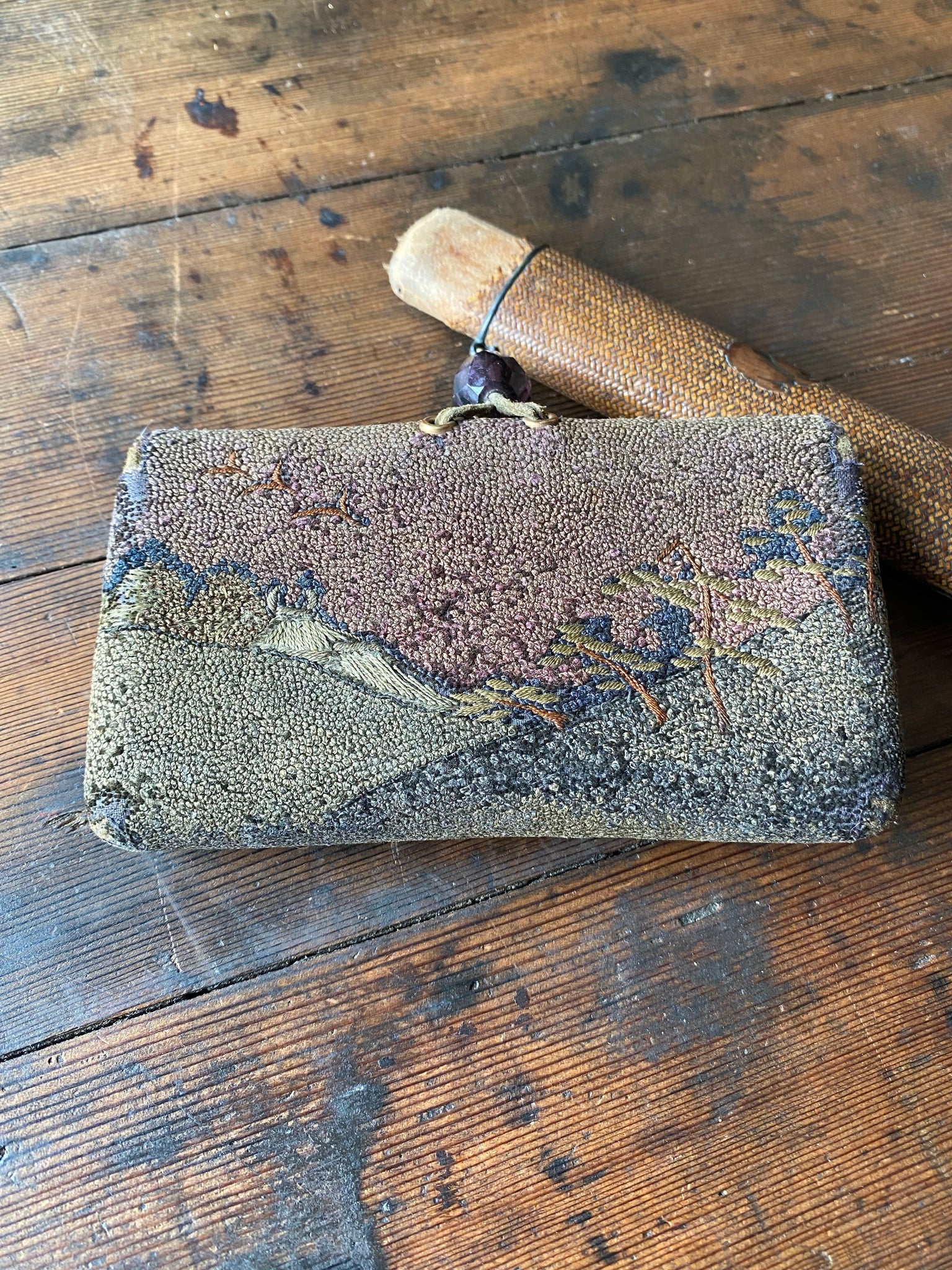 Antique Japanese Tobacco Pouch