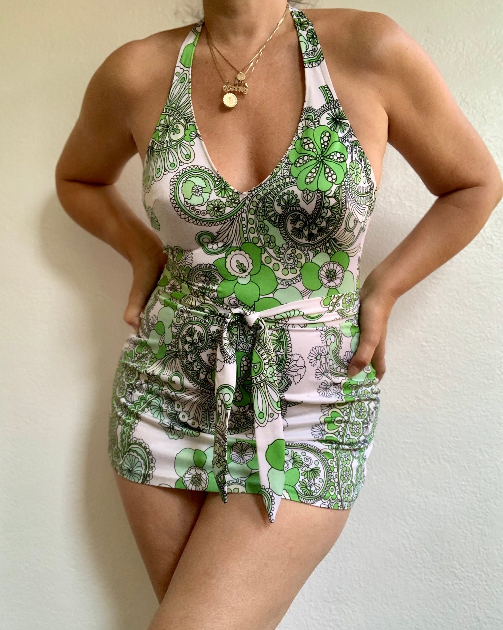 Spring Greens Swimsuit