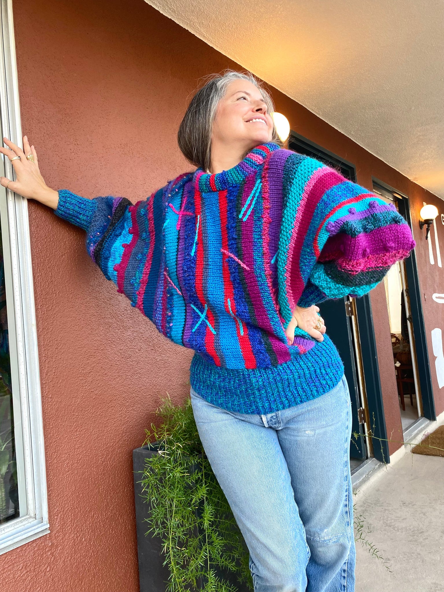 1980's Vibrant Sweater