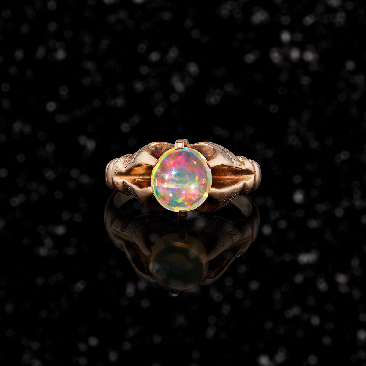 THE BUTTERCUP OPAL RING