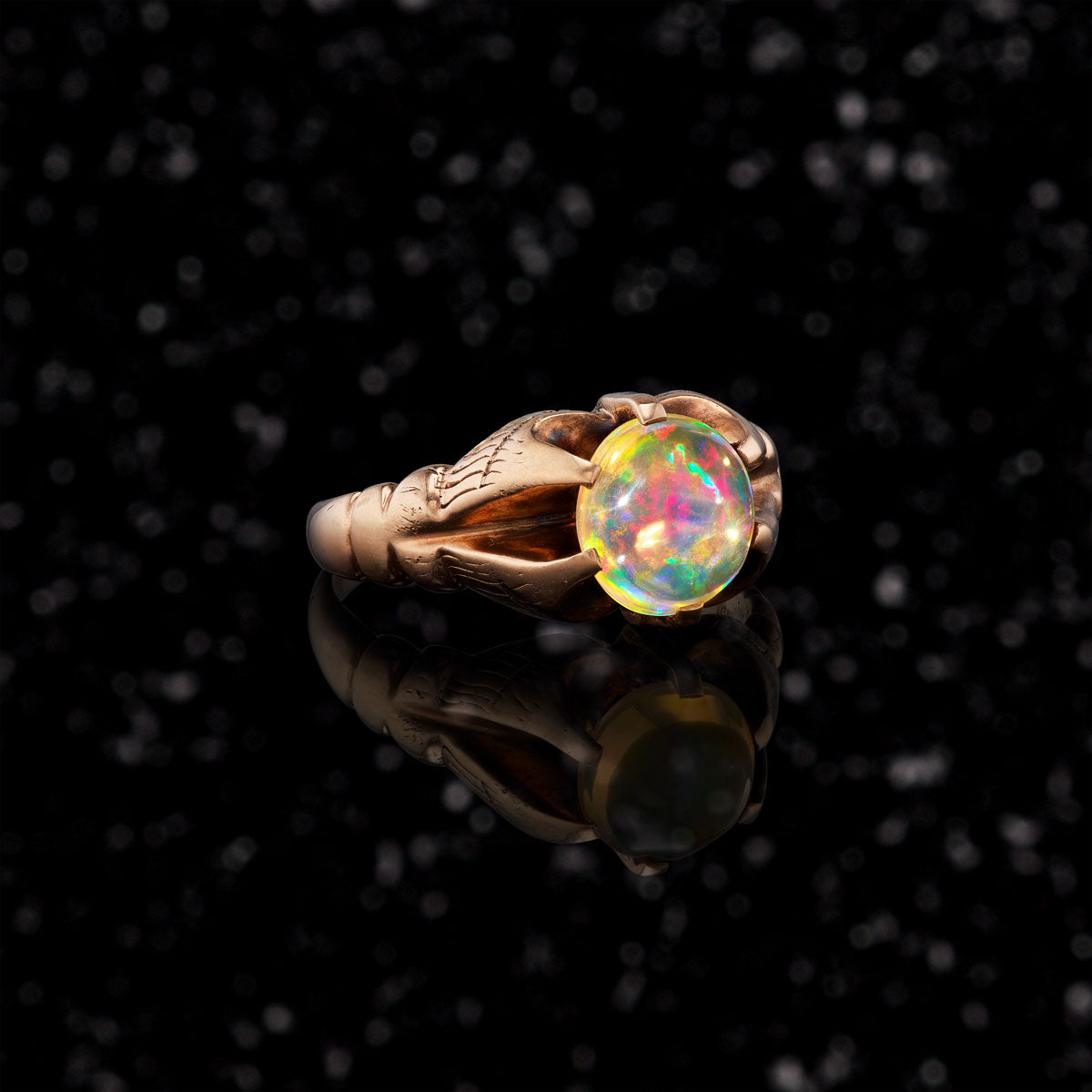 THE BUTTERCUP OPAL RING