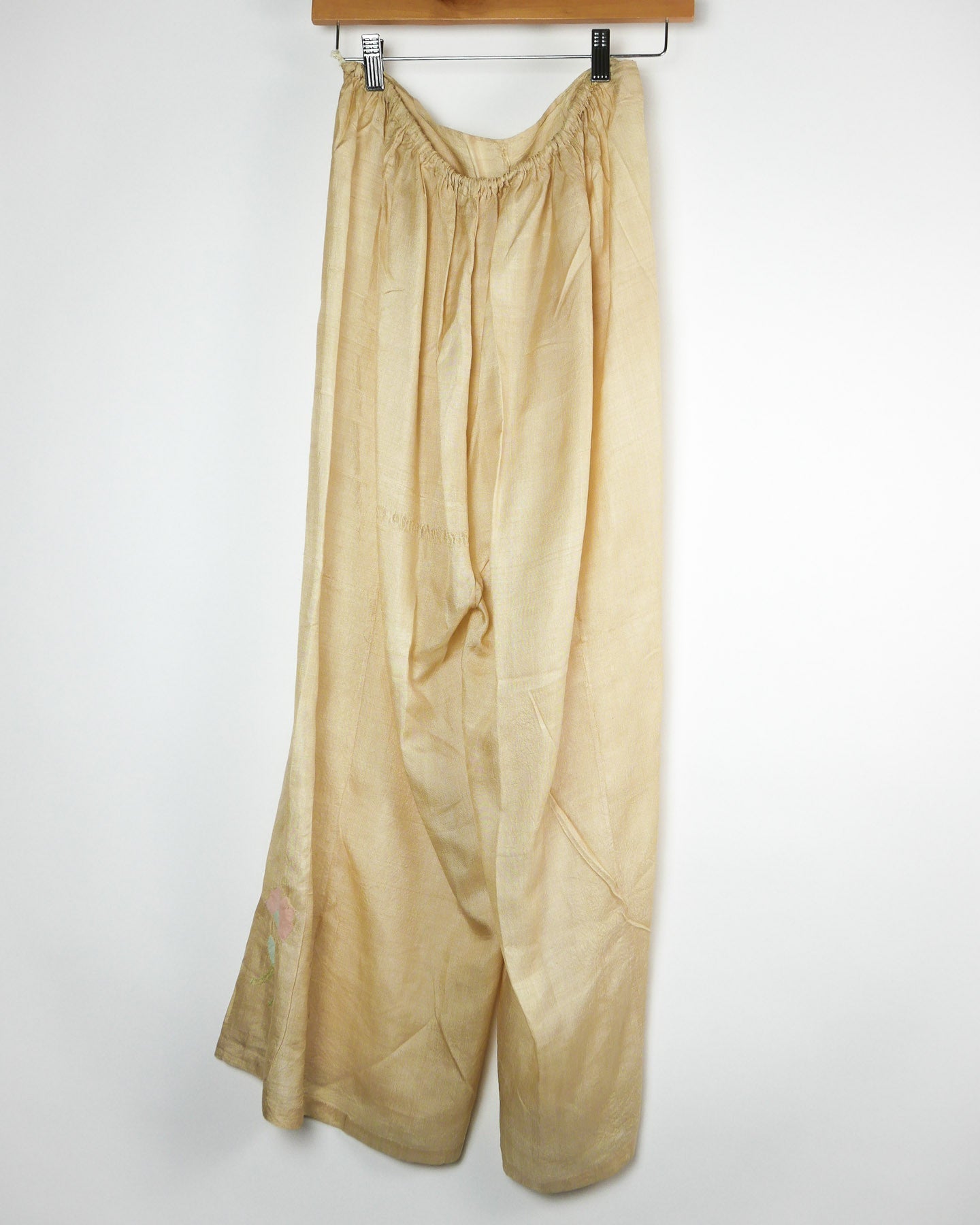 Pongee Silk Beach Pajamas Two Piece