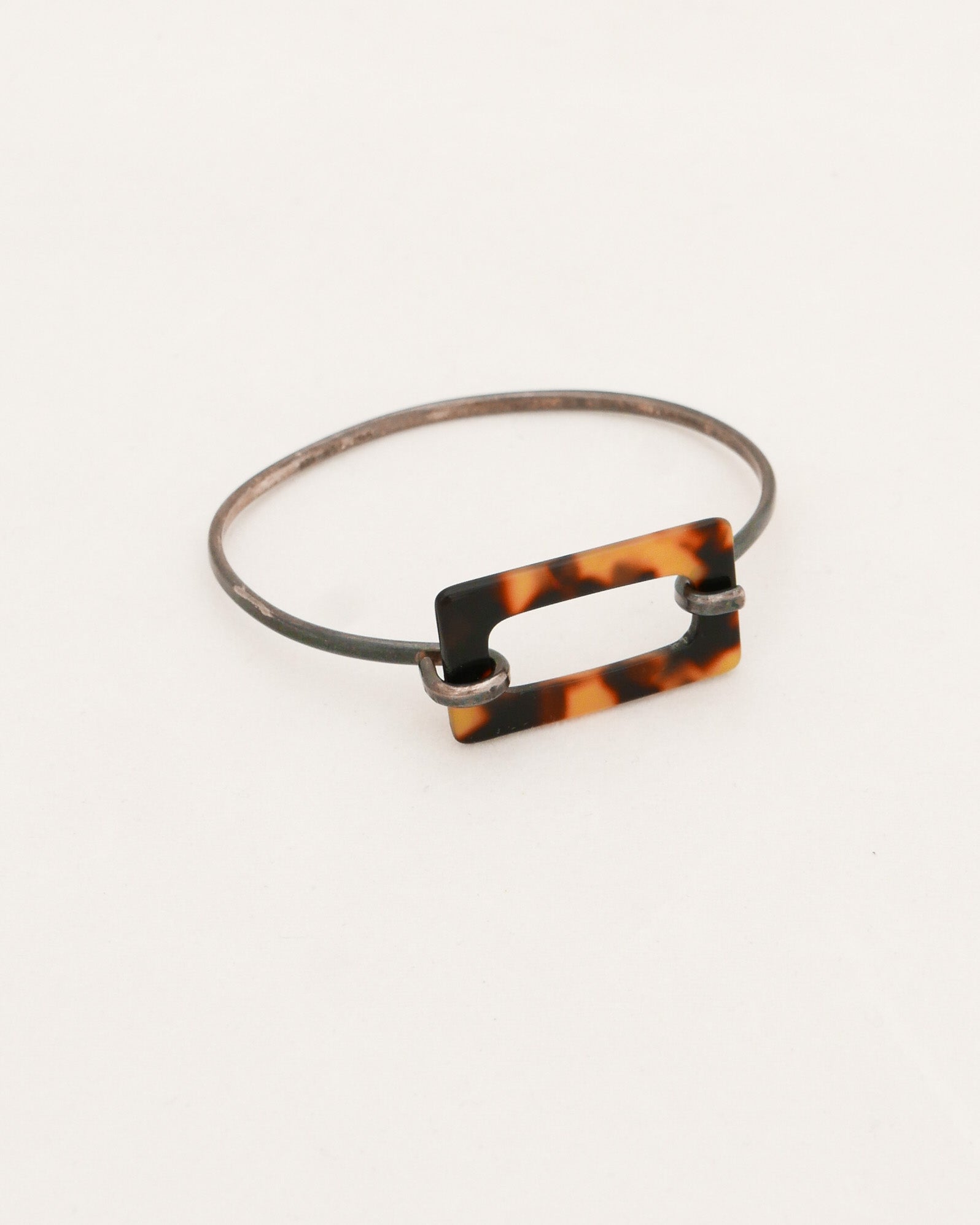 Minimalist Sterling Buckle Bracelet