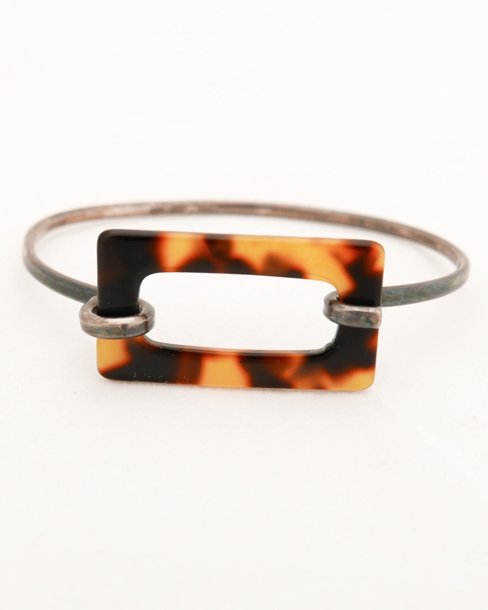 Minimalist Sterling Buckle Bracelet