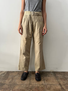 50s Australian Khaki Gurkha Trousers